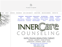 Tablet Screenshot of innercarecounseling.com